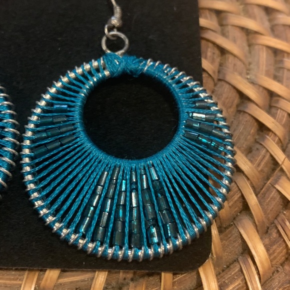🌻2 for $15🌻 String Art Earrings - Picture 3 of 3